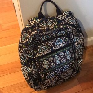 Blue Vera Bradley Backpack